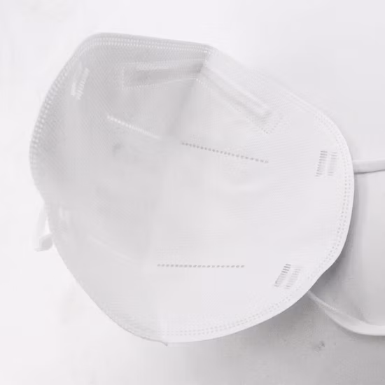 Head Strap Melt Blown Disposable Mask En149 Industrial Use Without Valve Non-Medical 4 Ply Melt-Blown Fabric White